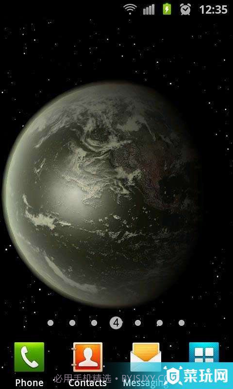 3D高清地球旋转动态壁纸截图8 3D高清地球旋转动态壁纸截图8