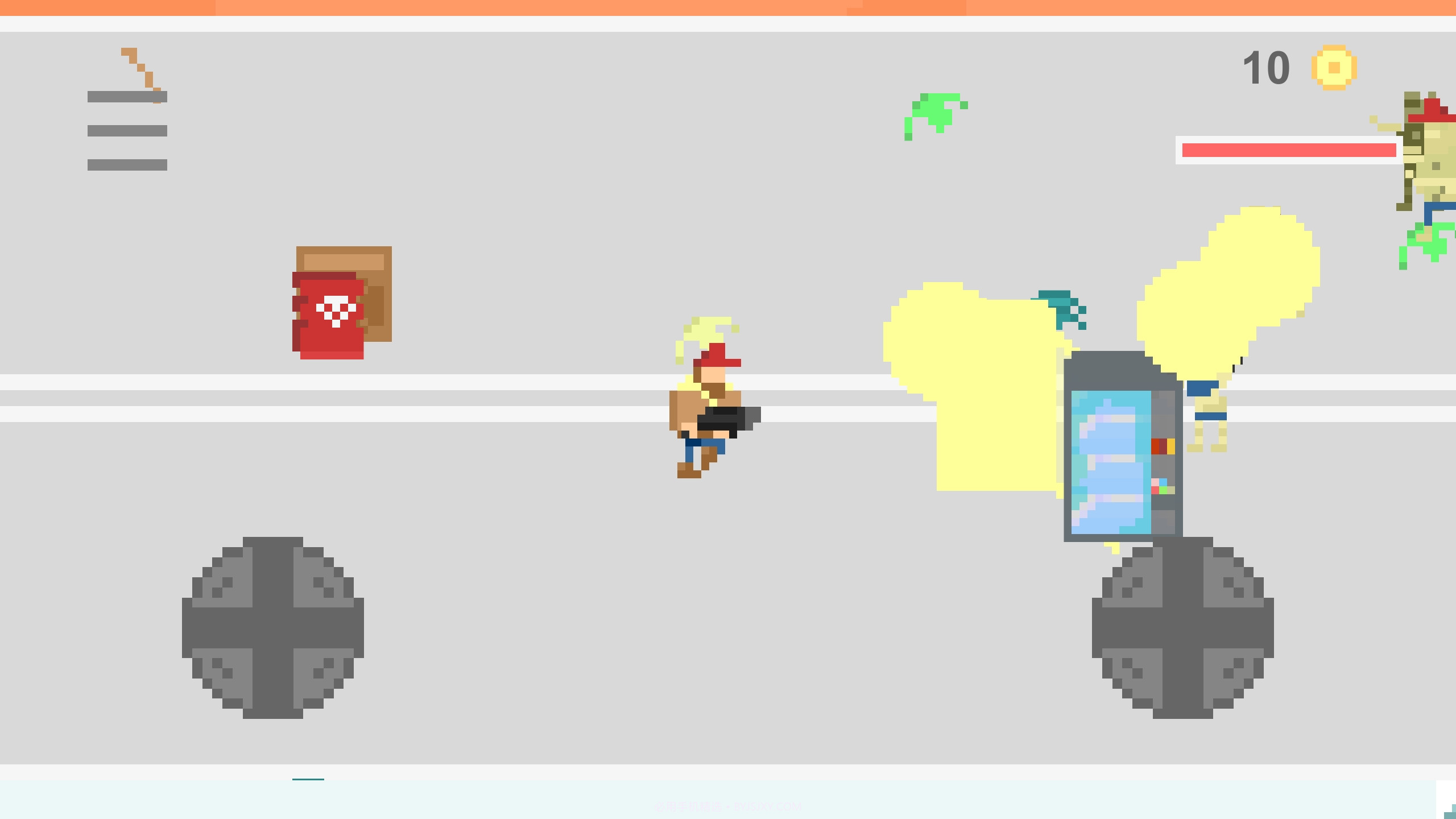 僵尸射击2D截图2