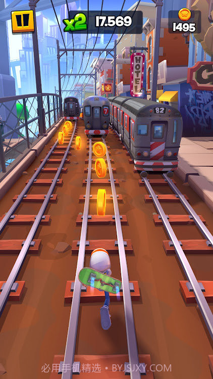 滑板英雄跑酷截图2