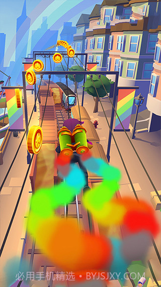 地铁跑酷186个角色全解锁版截图2