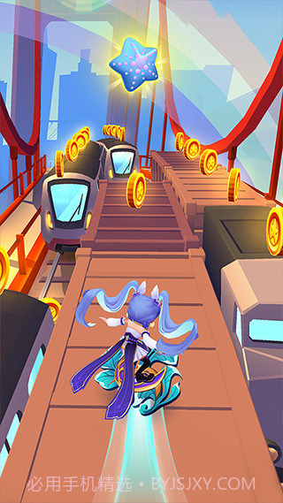 地铁跑酷186个角色全解锁版截图1