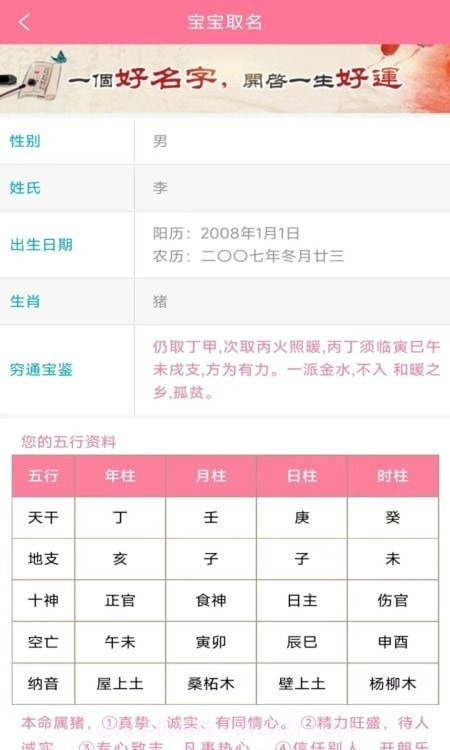 起名测名大师起名截图5