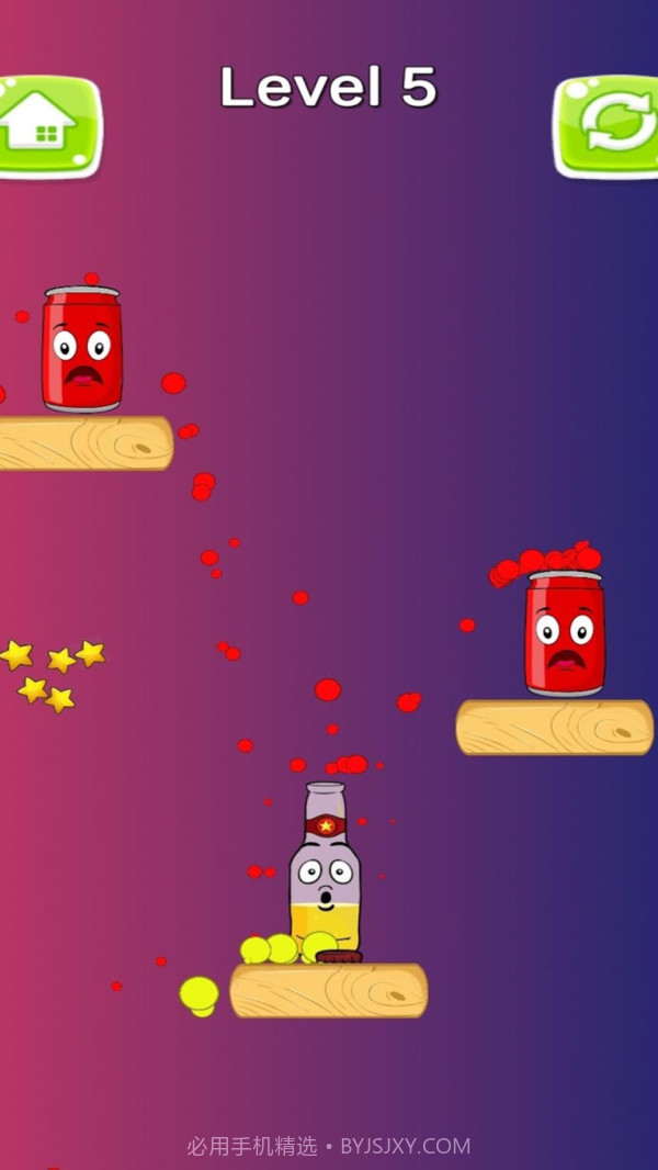 击倒苏打瓶截图4 击倒苏打瓶截图4