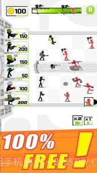 火柴人军队防卫者最新版截图3 火柴人军队防卫者最新版截图3