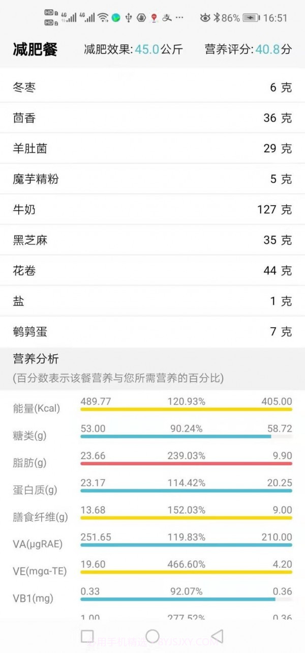 精准食疗截图5 精准食疗截图5