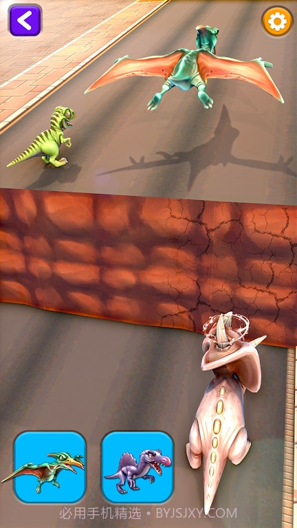变形恐龙赛跑截图4