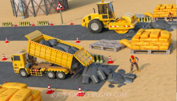 施工卡车游戏3D截图3