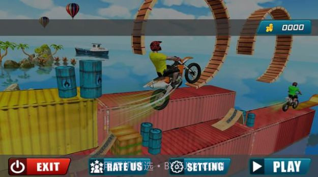 大型自行车特技比赛截图2