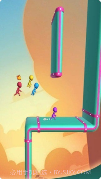 火柴人搭桥竞技截图1