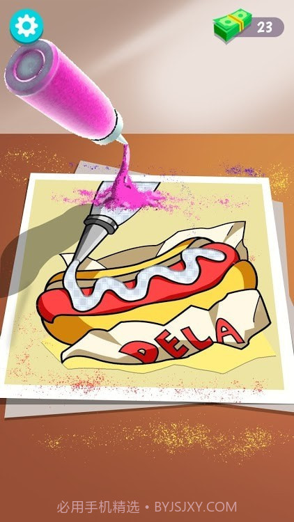沙子绘画截图2