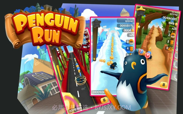 企鹅快跑中文版(PenguinRun)V1.2 安卓截图1 企鹅快跑中文版(PenguinRun)V1.2 安卓截图1