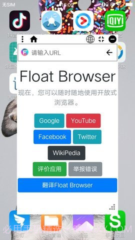 Float悬浮浏览器APP截图1