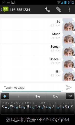 单行输入法 Minuum Keyboard截图1 单行输入法 Minuum Keyboard截图1