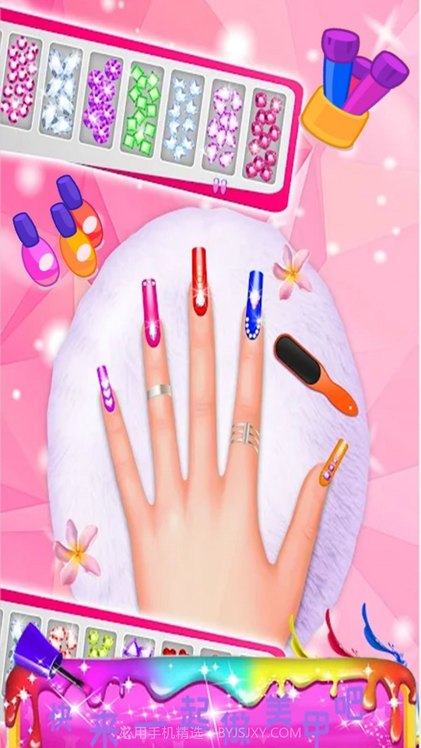 时尚女孩迷你美甲截图2 时尚女孩迷你美甲截图2