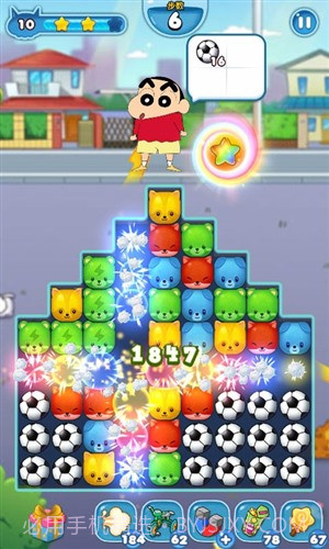 蜡笔小新点点消截图2