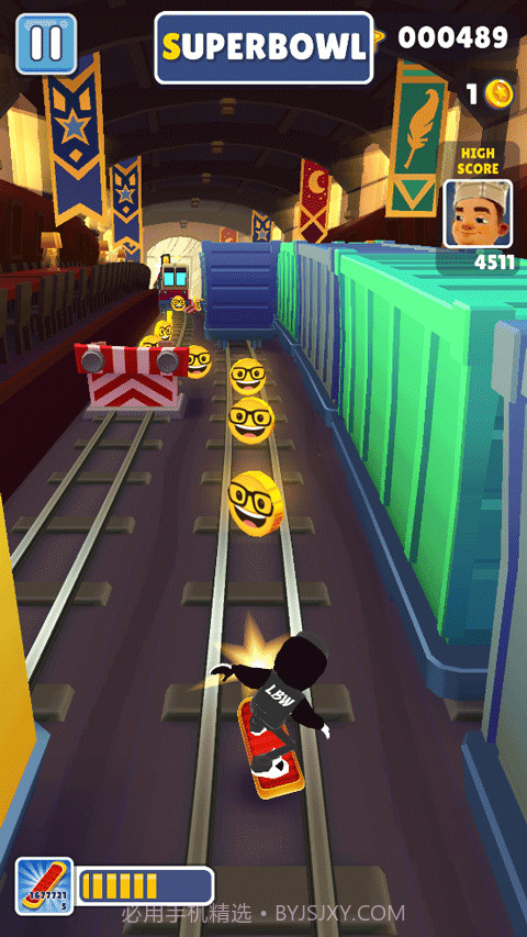地铁跑酷萝卜伟定制版本截图2 地铁跑酷萝卜伟定制版本截图2