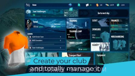 实况自行车经理2022截图1