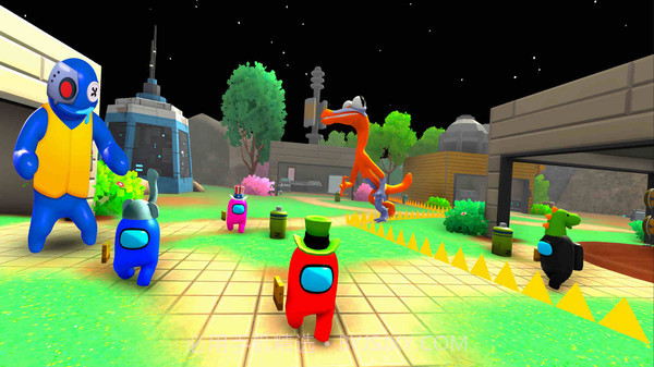 彩虹朋友太空派对截图1 彩虹朋友太空派对截图1