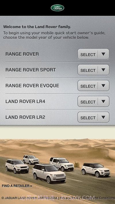 路虎操作指南截图1 路虎操作指南截图1