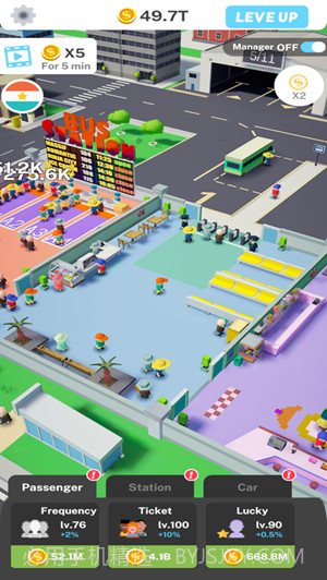 闲置巴士大亨无限钻石截图1 闲置巴士大亨无限钻石截图1