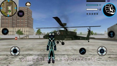 火柴人绳索霓虹英雄截图1