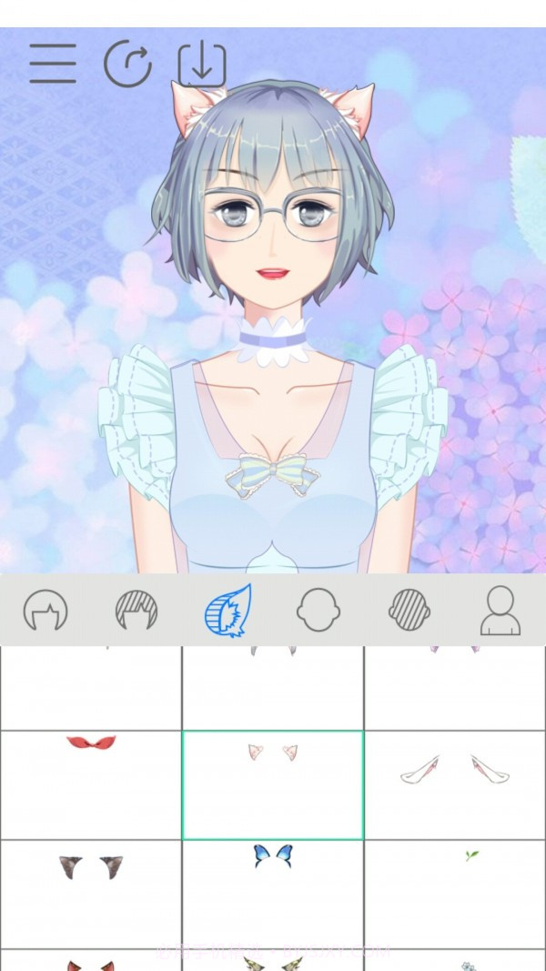 动漫头像制作师手机版截图2 动漫头像制作师手机版截图2