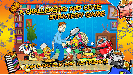 加菲猫总动员:食物大作战正版截图1