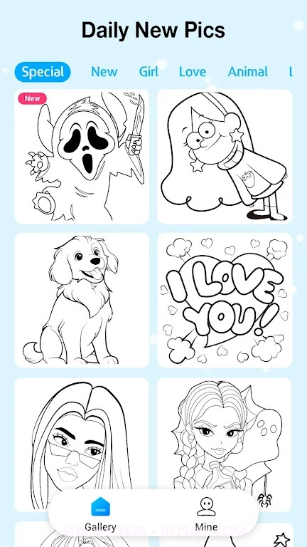 着色游戏截图1 着色游戏截图1