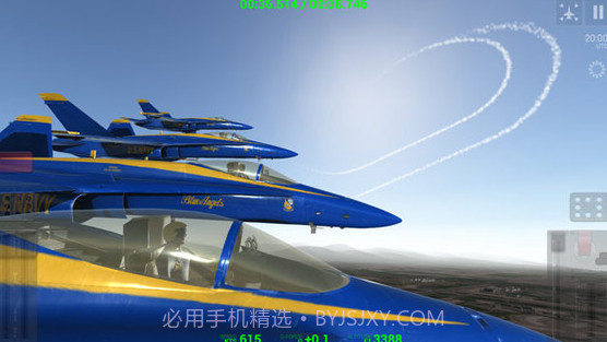 蓝色天使特技飞行截图2
