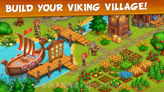 北龙岛建造维京人农场中文版截图2