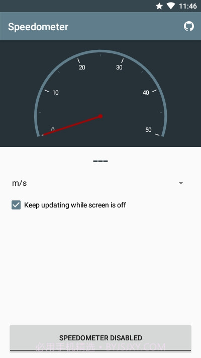 Speedometer(通知栏速度显示)截图3 Speedometer(通知栏速度显示)截图3