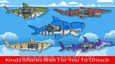 机器鲨鱼双重进攻截图1 机器鲨鱼双重进攻截图1
