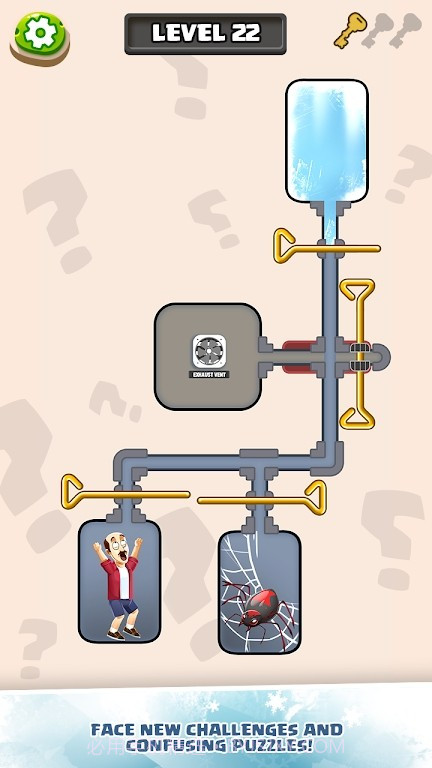 冷冻蜘蛛挑战截图2