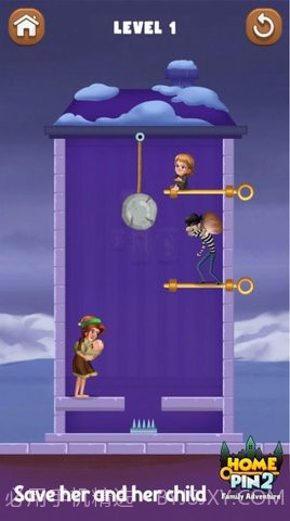 别针家园2家庭冒险(Home Pin 3)截图2 别针家园2家庭冒险(Home Pin 3)截图2