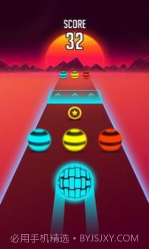 霓虹色球道跑截图1 霓虹色球道跑截图1