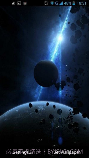 planets动态壁纸截图3