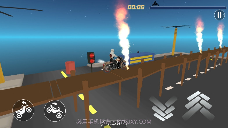 自行车高空行驶截图2