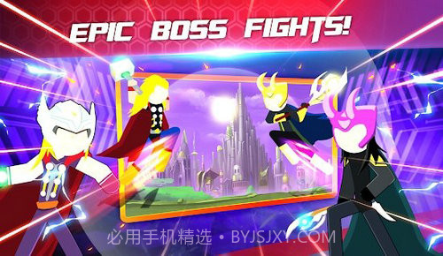 超级斯蒂克曼英雄战斗截图1 超级斯蒂克曼英雄战斗截图1