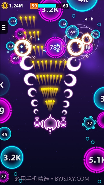 霓虹防塔消灭数字病毒截图4 霓虹防塔消灭数字病毒截图4