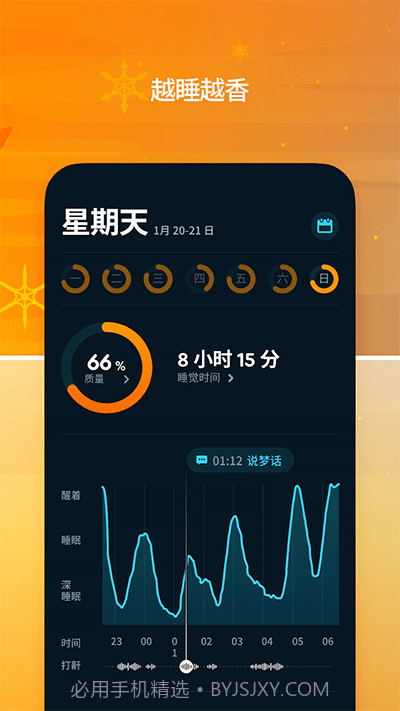 sleep cycle睡眠质量分析截图3
