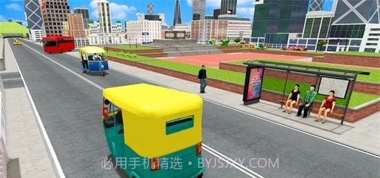 驾驶人力车运输模拟截图1