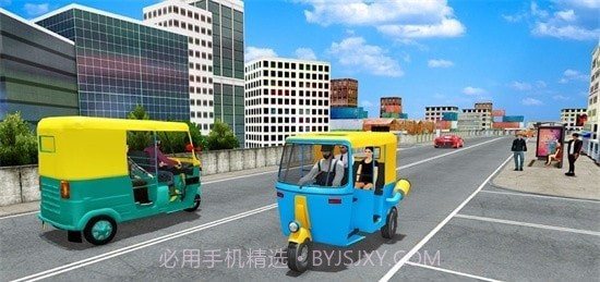 驾驶人力车运输模拟截图3