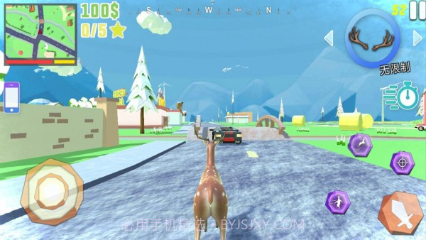 沙雕鹿哥模拟器手机版截图2 沙雕鹿哥模拟器手机版截图2