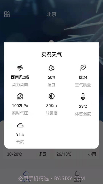 你的天气预报截图4