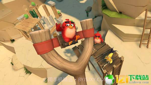 愤怒的小鸟猪之岛AR游戏截图3