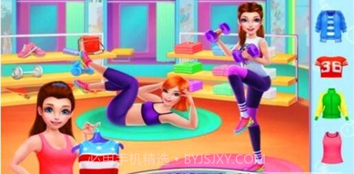 惊人的健身女孩Fitness Girl截图1