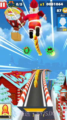 圣诞老人跑酷截图2 圣诞老人跑酷截图2