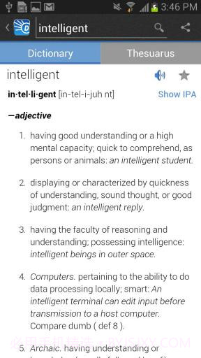 在线词典 Dictionary截图3