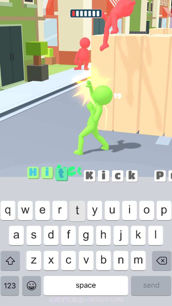 火柴人文字格斗截图1 火柴人文字格斗截图1