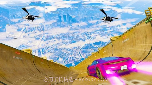 炫酷坡道赛车截图2